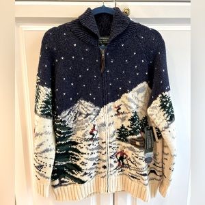NWT Ralph Lauren Hand Knit Winter Sweater